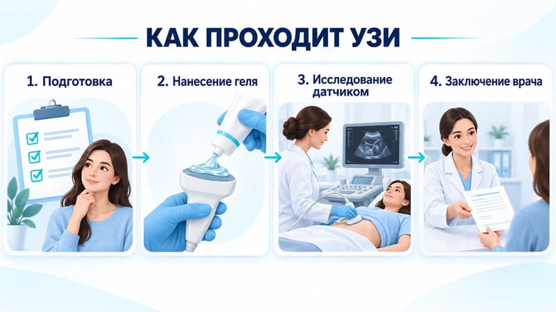 Как проходит УЗИ